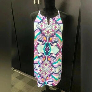 Annie Griffin Silk Elegant, Y Back, round neck V-cut,lined,back zipper